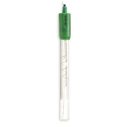 Électrode pH combinée, verre, contact plat, connecteur BNC, câble 1 m - HI1413B