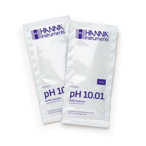 Solution tampon pH 10,01, 25 sachets de 20 mL HI70010P