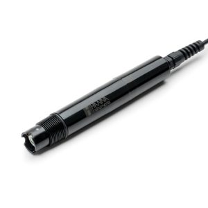 Électrode pH industrielle, verre basse température, jonction PTFE, câble 5 m - HI1006-1805