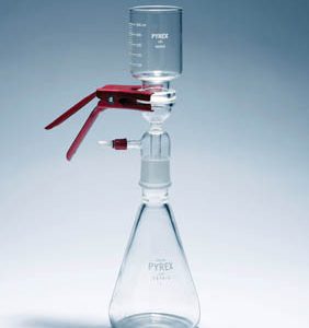 Flacon de filtration en verre borosilicaté Pyrex™