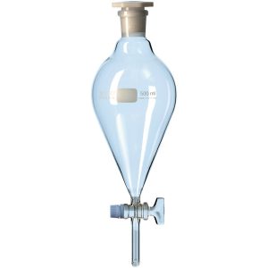 Ampoules coniques robinet en verre ou en PTFE DURAN®