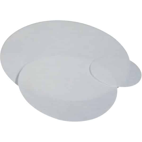 Papier séparateur de phase en disques à plat