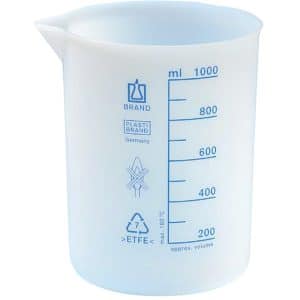 Béchers de Griffin ETFE graduations moulées