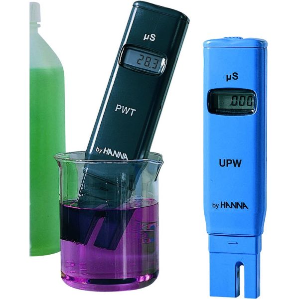 Mini-conductimètres eau pure et ultra-pure