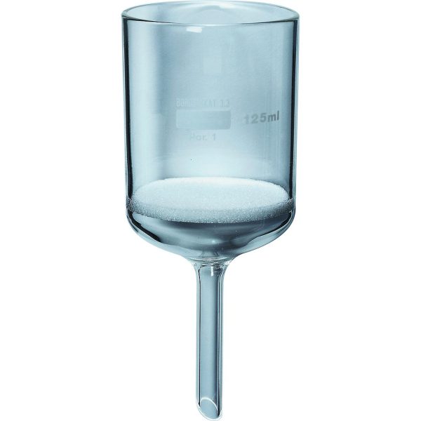 Entonnoirs filtrants de Büchner en verre borosilicaté 3.3