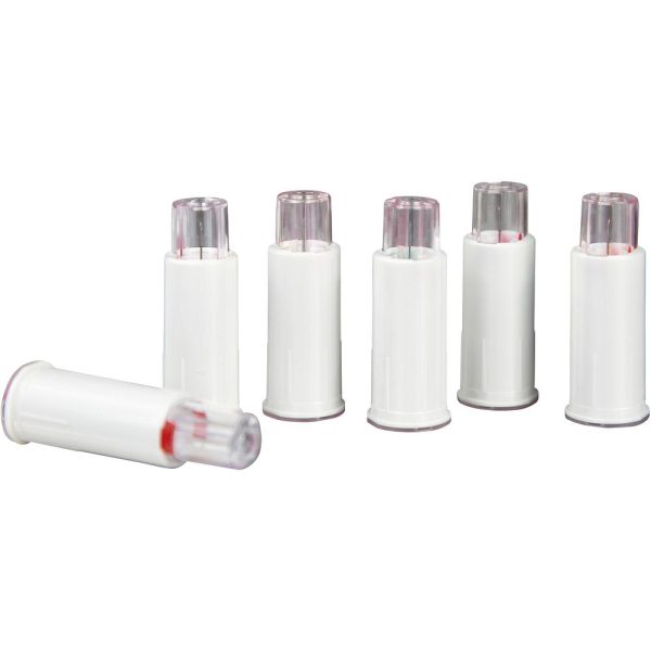 Aiguilles stériles pour stylos à insuline avec double sécurité