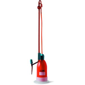 Burettes automatiques grande précision, en verre ambré