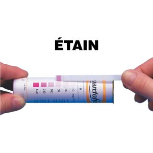 Bandelettes réactives Etain