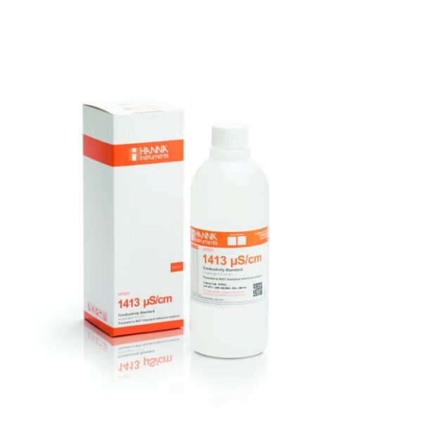 HI7031L - Solution d'étalonnage standard de conductivité 1413 µS / cm