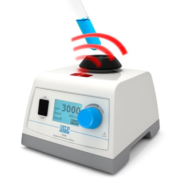 TX4 Agitateur Vortex numérique avec capteur IR